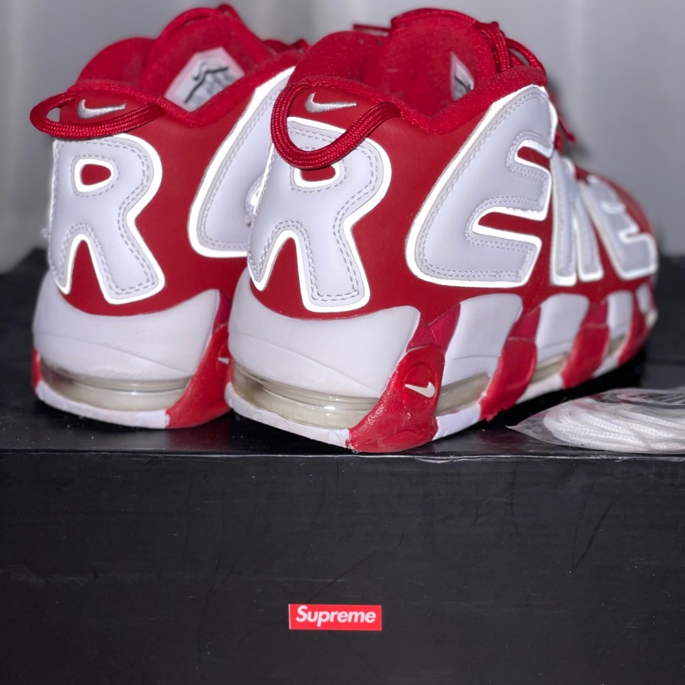 Uptempo supreme shoes
